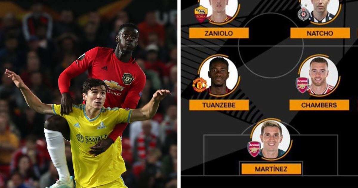 Tuanzebe graces Arsenal-led Europa League Team of the Week - Football |  