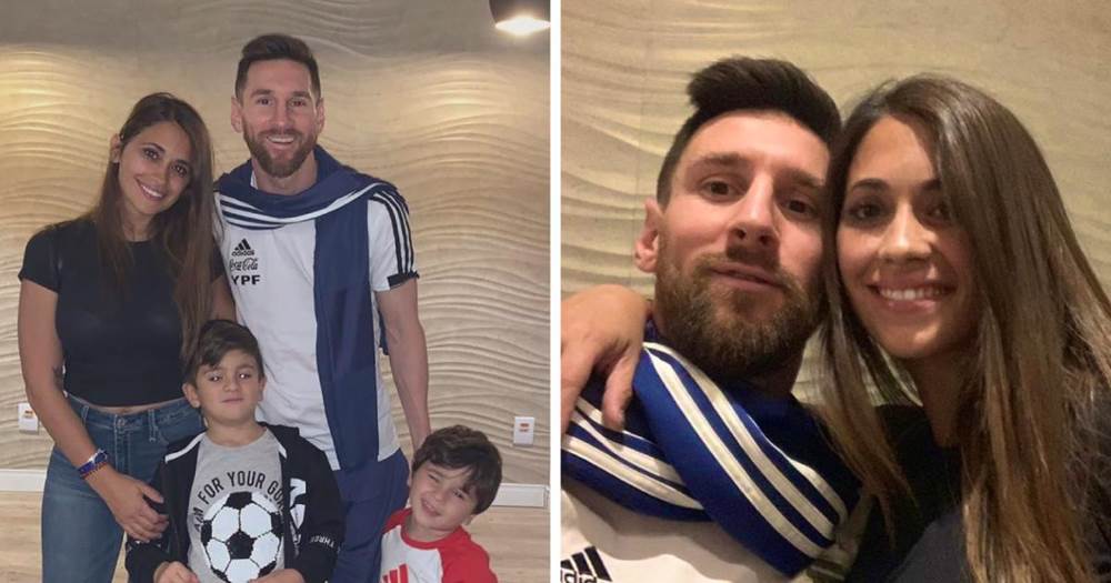 Family party: Messi celebrates his birthday with Antonella and the kids ...
