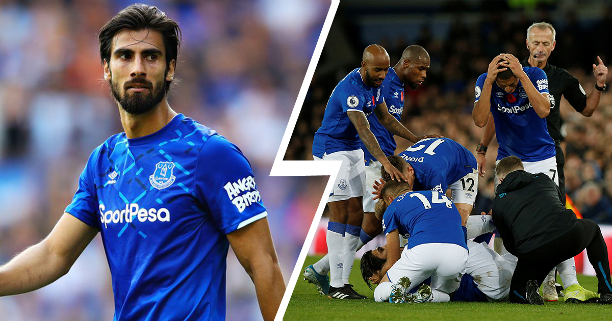 Everton expect Andre Gomes to make full recovery