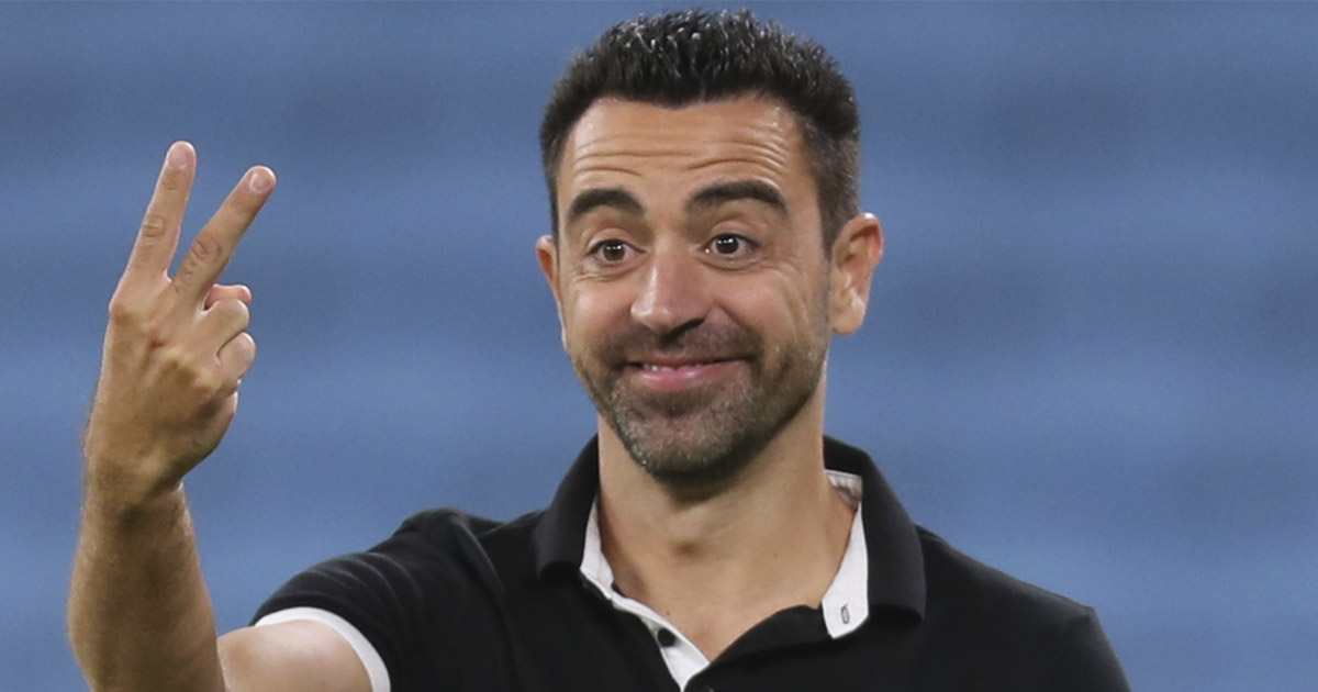 Xavi wins first trophy in his coaching career