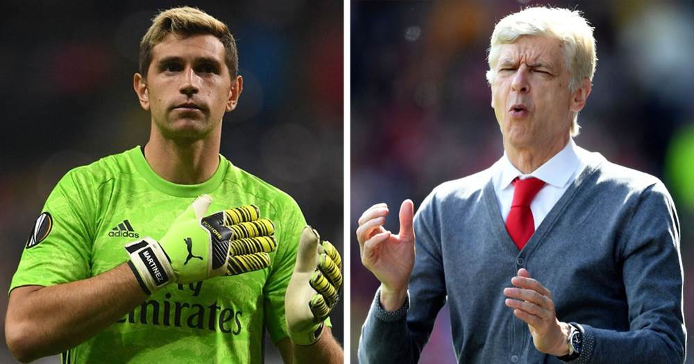 Emiliano Martinez: Arsene Wenger used to tell me 'Emi, you're the future of this club'