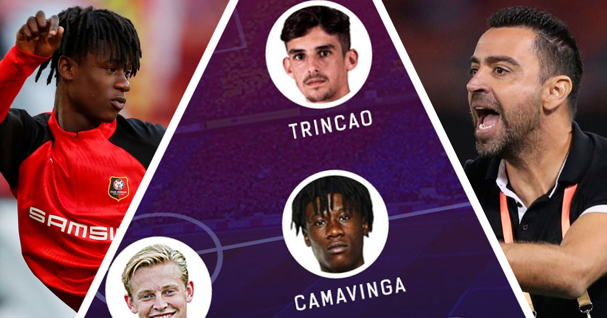 Camavinga IN and Xavi as coach: Barca's possible XI for 2025