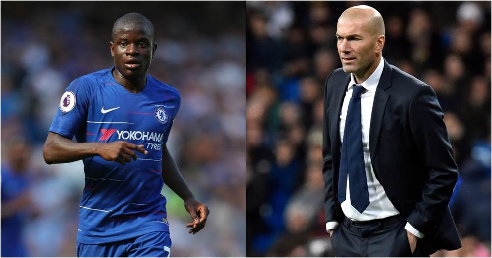 Image result for kante and zidane