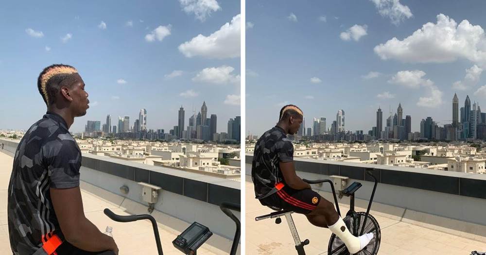 Pogba heads to Dubai in bid to recover in time for Liverpool clash
