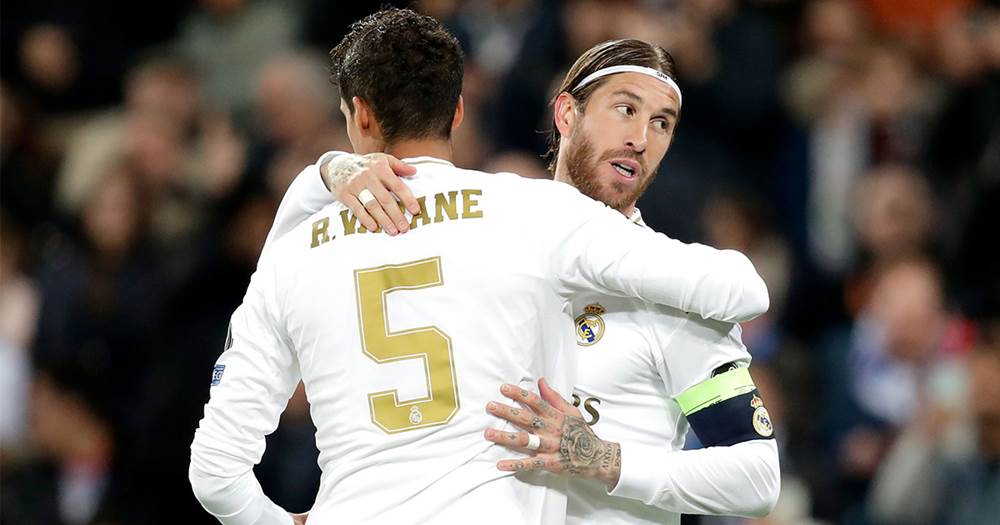 Real Madrid hat in dieser Saison noch kein Spiel verloren, in dem Ramos und Varane auf dem Platz standen