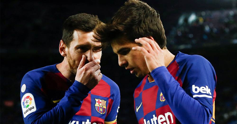 Puigs Kindheitsfoto mit Messi wird viral - jetzt sind sie endlich wieder auf dem Spielfeld vereint