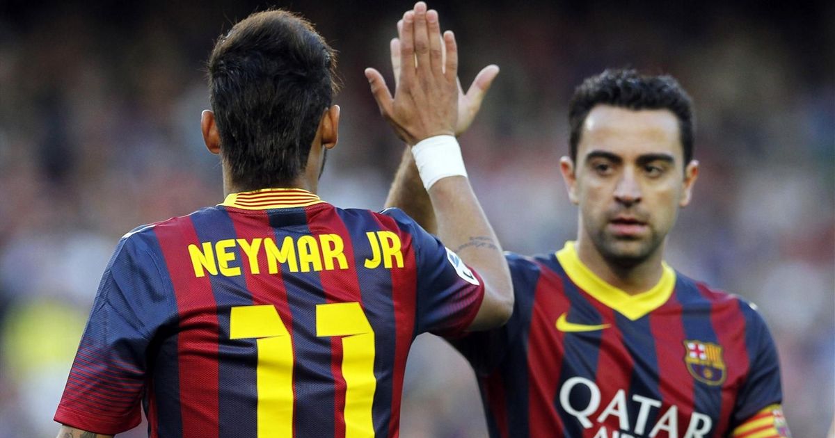 Xavi wants 'spectacular' Neymar back at Barca if only he will succeed there again