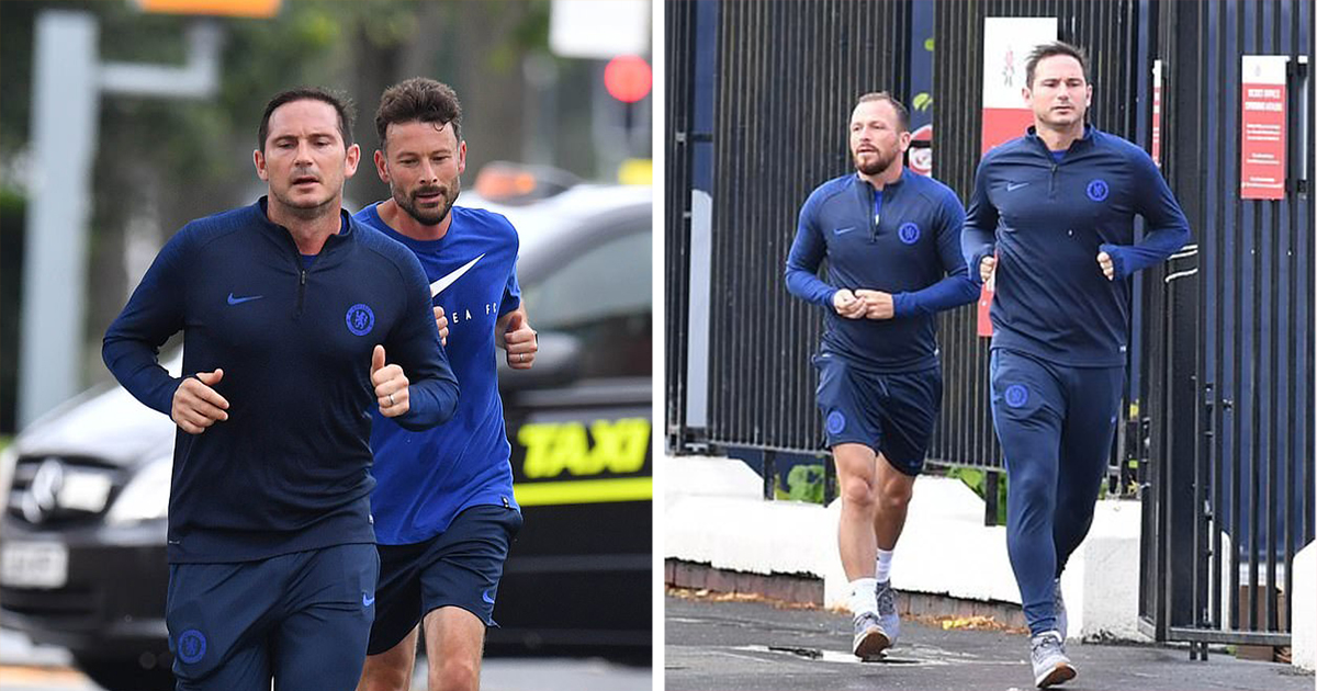 Lampard takes Chelsea staff out for a 7-mile run on the morning before the United clash