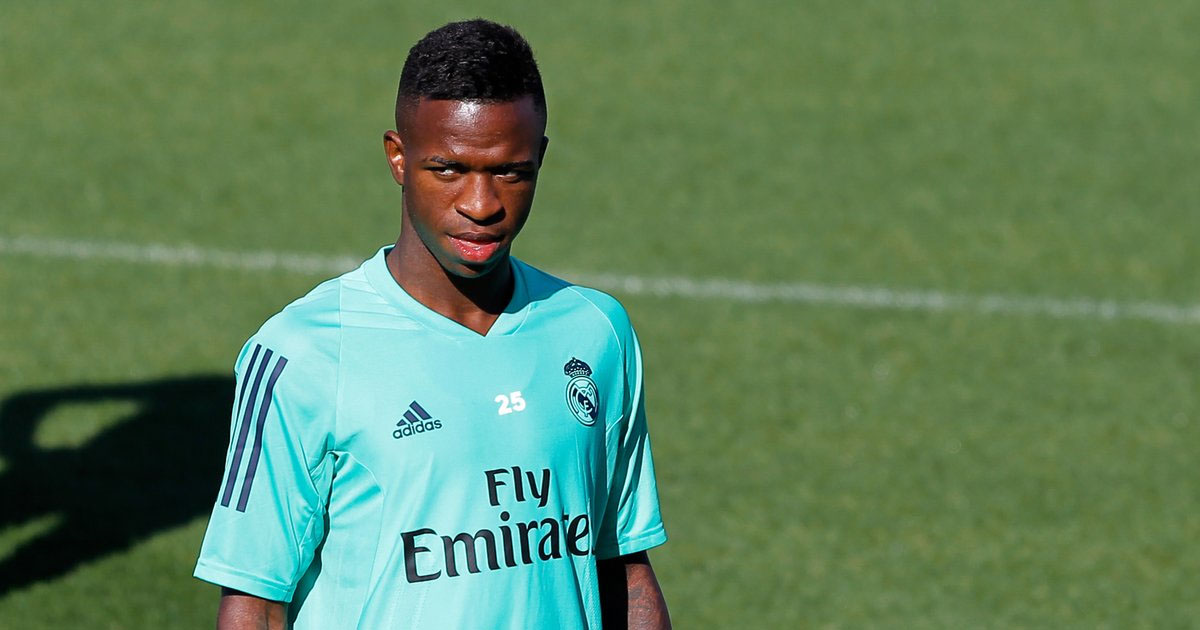Vinicius deemed 'non-transferable' by Real Madrid despite lack of playing time