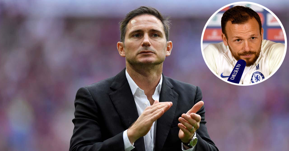 Jody Morris: 'Lampard is one of those who lives and breathes it'