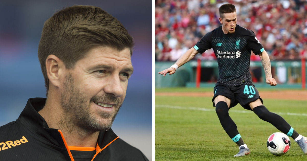 Gerrard on Ryan Kent: 'We did everything we could to get him back'