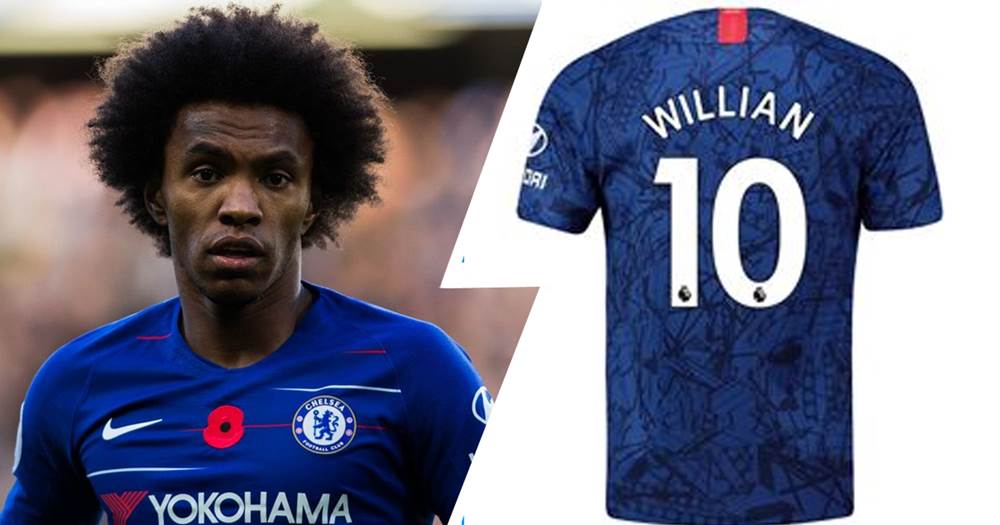 chelsea jersey number 10