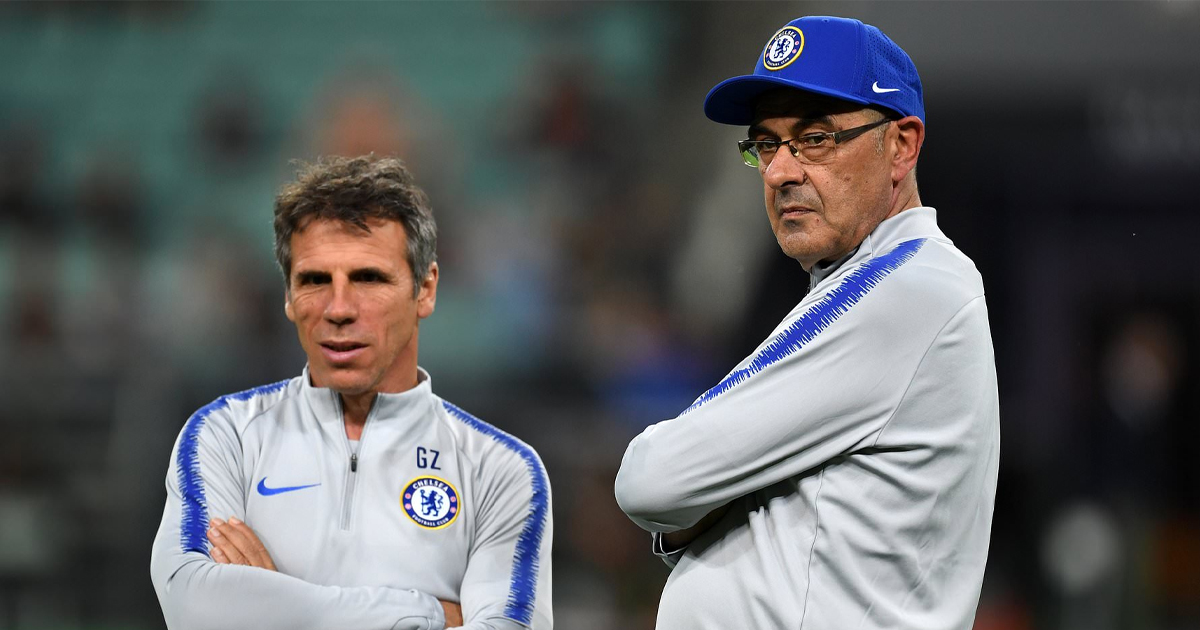 'It wasn't easy convincing him to use different methods': Gianfranco Zola opens up on his spell with Maurizio Sarri at Chelsea