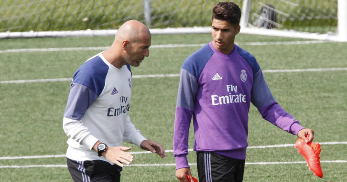 Hakimi on relationship with Zidane: 'A role model for me'