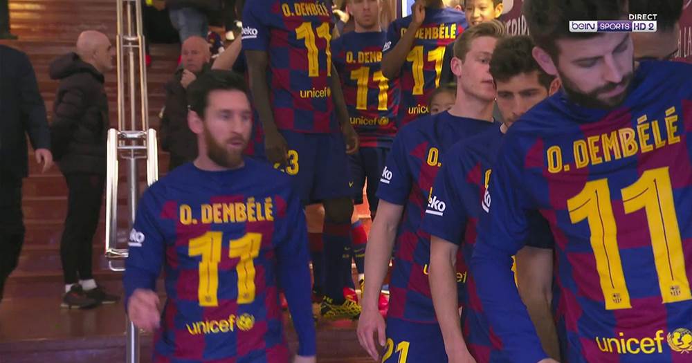 Resultado de imagen de Barcelona Dembele camisetas