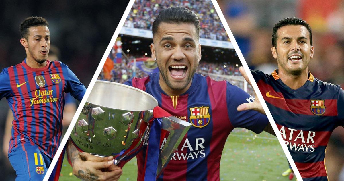 🔙 FRIDAY FLASHBACK: Dani Alves, Pedro, Thiago - which Barca player should have never left?
