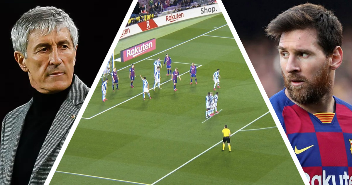 4 ways Barca can beat Real Sociedad-like free-kick defence against Messi