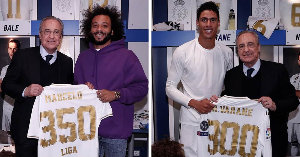 Meilenstein: Marcelo feiert 350 LaLiga-Spiele, Varane 300 Spiele bei Real Madrid