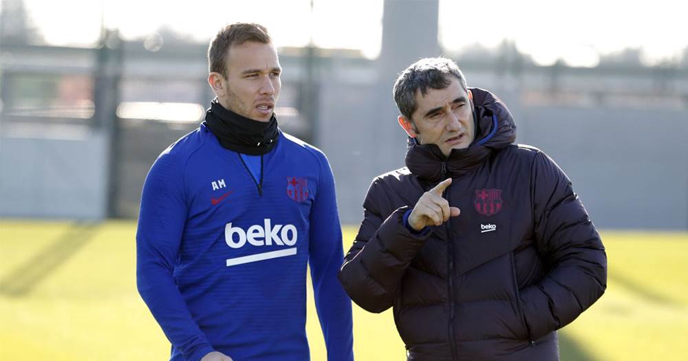 Valverde ist Cheftrainer, Arthur ist zurück und 3 mehr Dinge, die beim Training Barcelonas auffielen