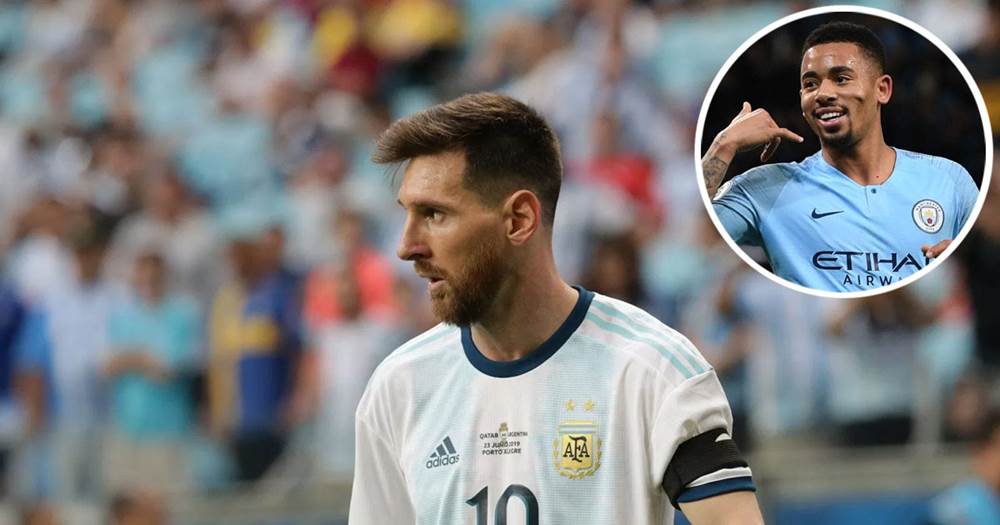 Gabriel Jesus calls Messi best in the world ahead of semifinals clash