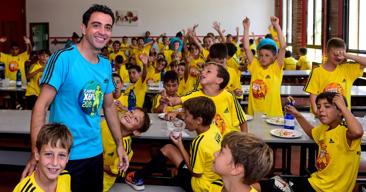 Xavi: 'I'd like to coach Barca one day'