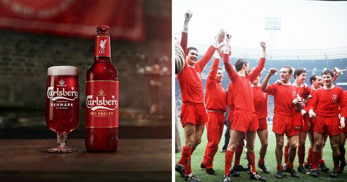 digtere Ansøgning hektar Carlsberg brew special beer inspired by LFC legendary kit - Football |  Tribuna.com