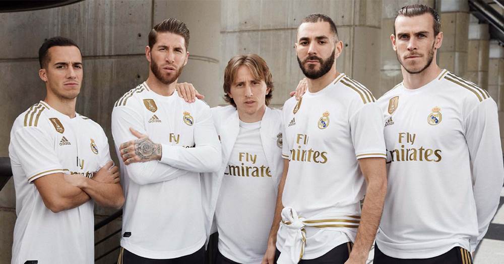 real madrid players jersey numbers